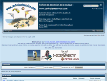 Tablet Screenshot of forum.cerfvolantservice.com